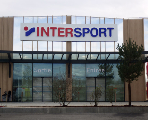 Enseigne pour Intersport