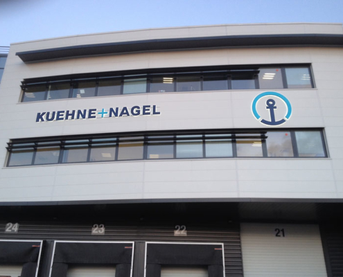 Enseigne pour Kuehne + Nagel