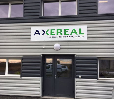 Enseigne pour Axereal