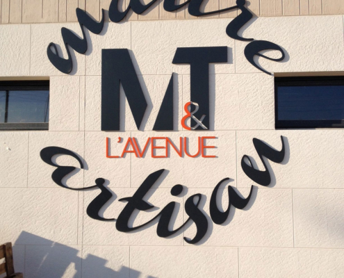 Enseigne pour M&T l'avenue